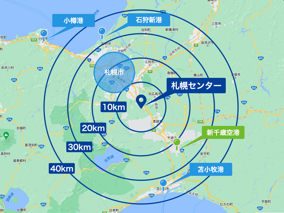 札幌センター地図